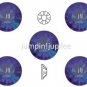 HELIOTROPE Swarovski Crystal 2058 Flatback Rhinestones 144 pieces 4mm 16ss