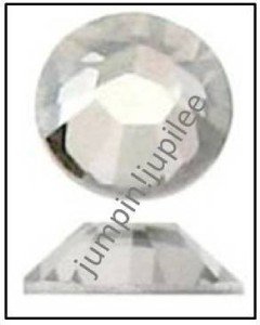 CRYSTAL SILVER SHADE Swarovski NEW 2058 Flatback Rhinestones 144 piece 4mm 16ss