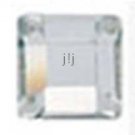 SQUARE Swarovski Crystal Clear Flatback 2400 36 pcs 6mm