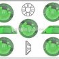 FERN GREEN Swarovski Crystal Flatback 2028 Rhinestones 144 pieces 3mm 12ss