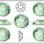 CHRYSOLITE Green Swarovski Flatback 2028 Crystal Rhinestones 144 pcs 2.5mm 9ss