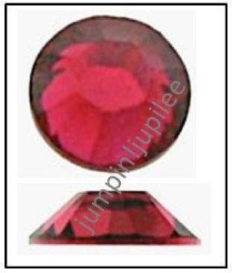 RUBY Pink Red Swarovski Crystal 2058 Flatback Rhinestones 144 pieces 3mm 12ss