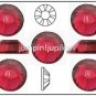 RUBY Pink Red Swarovski Crystal 2058 Flatback Rhinestones 144 pieces 3mm 12ss