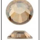 CRYSTAL GOLDEN SHADOW Swarovski 2058 Flatback Rhinestones1.8mm 5ss