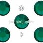EMERALD Crystal Rhinestones Swarovski Flatback 7ss 144