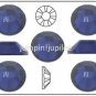 DARK INDIGO Blue Swarovski 2058 Crystal Flatback Rhinestones 144 pcs 3mm 12ss