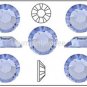 PROVENCE LAVENDER Swarovski Rhinestones 72 pcs 5mm 20ss
