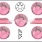 ROSE Pink Swarovski Flatback NEW 2058 Crystal Rhinestones 144 pieces 1.8mm 5ss