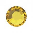 LIGHT TOPAZ Yellow Swarovski Rhinestones 2028 Flatback 144 pieces 5ss