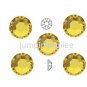 LIGHT TOPAZ Yellow Swarovski Rhinestones 2028 Flatback 144 pieces 5ss