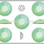 CHRYSOLITE OPAL Swarovski 2058 Rhinestones 5mm 12 20ss