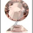 VINTAGE ROSE Pink Swarovski Crystal 2028 Flatback Rhinestones 144 pieces 2mm 7ss