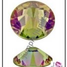 LUMINOUS GREEN Swarovski NEW COLOR 2058 Flatback Rhinestones 72 pieces 5mm 20ss