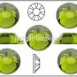 OLIVINE Green Swarovski Crystal Flatback 2028 Rhinestones 144 pieces 1.8mm 5ss