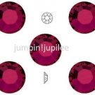 RUBY Swarovski Rhinestones 2028 Flatback 72 pc 5mm 20ss