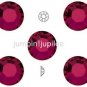 RUBY Swarovski Rhinestones 2028 Flatback 72 pc 5mm 20ss