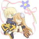 Tales of Symphonia Emil and Marta Iron-On Design
