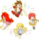Tales of Symphonia Music Iron-On Design