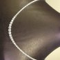 Certified 10.60Ct Graduated Diamond Tennis Necklace,18K White Gold