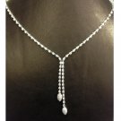 Certified 3.50 Carat Beautiful Diamond Tennis Necklace 18k White Gold