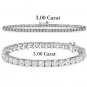 8.00 ct Round Diamond Tennis Bracelet 18k White Gold