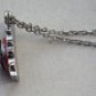 Retro red Camera charm necklace (with crystal stone lens),harry potter