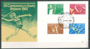AUSTRALIA - 1982 COMMONWEALTH GAMES FDC - J0041