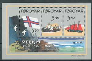 FAROE IS - 1990 ANNIVERSARY RECOGNITION - J0082