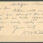CANADA - 1897 PRE STAMPED POSTAL CARD - J0154