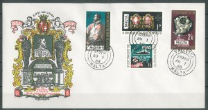 MALTA - 1968 LA VALLETTE FDC - J0165