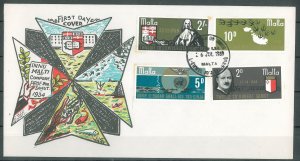 MALTA - 1969 COMMEMORATIONS FDC - J0167