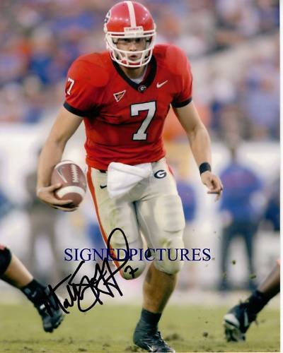 MATT STAFFORD SIGNED AUTOGRAPH AUTO 8X10 RP PHOTO MATTHEW GEORGIA