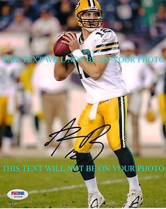 AARON RODGERS SIGNED AUTOGRAPHED 8x10 RP AUTO PHOTO GREEN BAY PACKERS ...