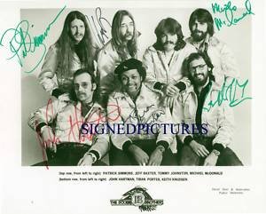 The Doobie Brothers Band Signed Autographed 8x10 Rp Photo