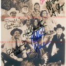 THE DUKES OF HAZZARD FULL CAST ALL 8 SIGNED AUTOGRAPHED 8x10 RP PHOTO HAZARD