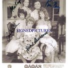 MAMA'S FAMILY CAST 5 SIGNED AUTOGRAPHED RP 8x10 PHOTO MAMAS VICKI LAWRENCE KEN BERRY +
