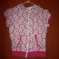 Sixteen Hoodie Zip up Jacket with Hearts Size Medium