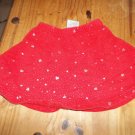 Ragedy Ann and Andy Red Glitter Heart Covered Skirt Size 4T