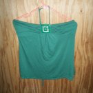 One Ladies Halter Top Green Size M