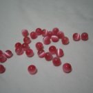 Pink Cat's Eye Beads (8mm)