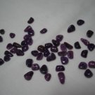 Purple Triangular Beads (5mm)