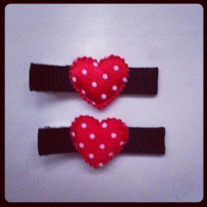 Heart Clip Set