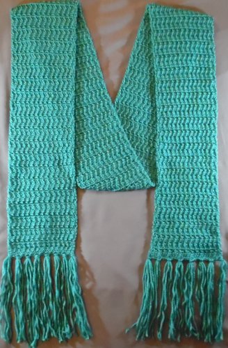 Beautiful Handmade Crocheted Scarf