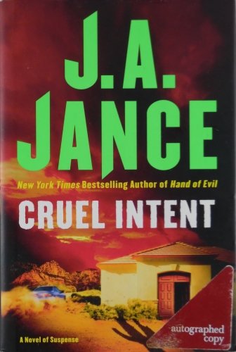 Cruel Intent by JA Jance