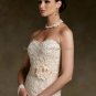 Strapless Beige Lace Taffeta Short Mother of the Bride Dress Champagne Short Evening Dress & Jacket