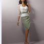 White Lace Green Red Purple Coral Blue Silver Satin Mother of the Bride Dress Short  Evening Dress