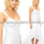 A-line Short Evening Dress Cocktail Dress Hi-low Red Blue Pink Green Bridesmaid Prom Dress