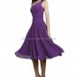 A-line One Shoulder Short Evening Dress Cocktail Dress Stock Green Red Purple Bridesmaid Dress