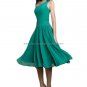 A-line One Shoulder Short Evening Dress Cocktail Dress Stock Green Red Purple Bridesmaid Dress