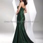 Strapless Mermaid Evening Dress Prom Dress Long Black Taffeta Red Blue Gry Purple Bridesmaid Dress